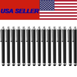 16 Capacitive Touch Screen Stylus Pen Universal For iPhone iPad Samsung Tablet - Picture 1 of 7