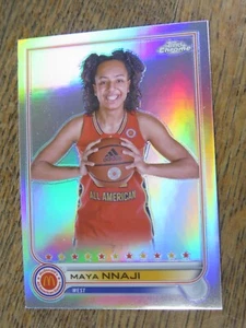 2022 Topps Chrome #47 Maya Nnaji Refractor McDonald's All American Game NM - Picture 1 of 6