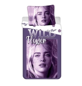 Billie Eilish Bettwäsche-Set aus Baumwolle - 140 x 200 cm + 70 x 90 cm - Picture 1 of 6