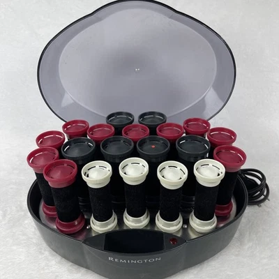 Remington KF201 Velvet Flocked Wax Core Hot Rollers Hair Curlers Pageant -Tested - Image 1 of 4