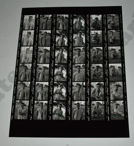 Handsome Man Male Model Beefcake gay int contact sheet Proof Photograph A6a17 - Picture 1 of 1