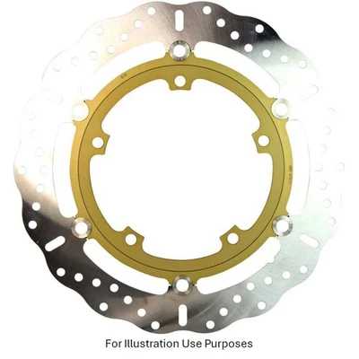 Disco de freio EBC S/Steel Float Cont XC (15) FRHS para Triumph Speed Triple S 17-18 - Imagem 1 de 2