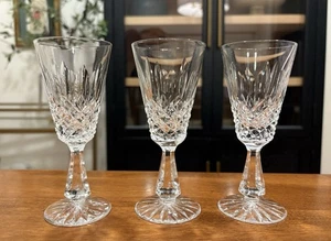 (3) "Copas de vino de jerez Kenmare Waterford Crystal IRLANDA 5 3/8"" impecables" - Imagen 1 de 5