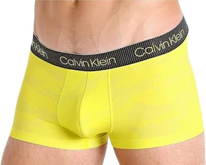 Calvin Klein Air FX Tech Micro Low Rise Trunk Camo Kewl Lime, Sz Large - Picture 1 of 1