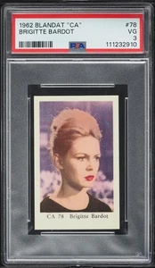 1962 Blandat 'CA'  * BRIGITTE BARDOT * PSA 3 * POP 1 None Higher - Picture 1 of 2