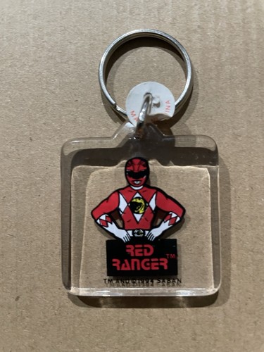 Vintage Red Ranger Keychain 1994 Mighty Morphin Power Rangers ...