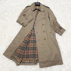 Vintage Burberry London Trenchcoat für Damen mit Innenfutter - Gürtel fehlt - beige/ - Bild 1 von 18