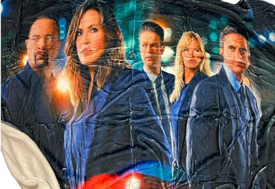 Law & Order Special Victims Unit Fleece Blanket TV Series Soft Cozy 50x60” - Image 1 of 4
