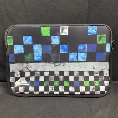 Quicksilver Laptop Bag 15.6” Black Blue Embroidered Logo - Image 1 of 4