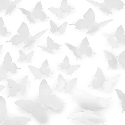 Zulay Home 3D Butterfly Wall Decor - 24pcs With 3 Different Sizes - Image 1 of 4
