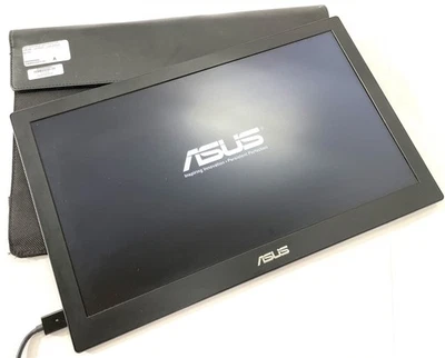 Asus Portable USB Monitor MB168 MB168B 16" Widescreen Portable - Image 1 of 4