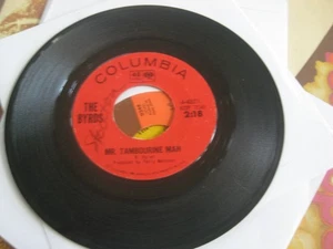 THE BYRDS MR. TAMBOURINE MAN / I KNEW I'D WANT YOU 45 RPM RECORD 051 vg - Foto 1 di 2