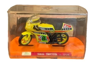Tuiloy Yellow Yamaha Competicion 12128. Die Cast Motorcycle - Picture 1 of 1