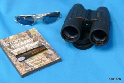 SIMMOND 10X42 BINOCULARS , JAPAN WITH SUNGLASS SET - Image 1 of 4