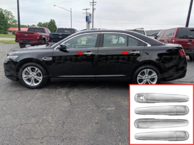 Ford Taurus 2010-2019 cubiertas de manija cromadas de 4 puertas N/PSKH N/Smart KH Foto 1 de 2