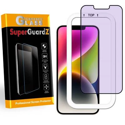 Protector de Pantalla FUNDA COMPLETA Anti Luz Azul para iPhone 13 / Pro Max / Mini + Bandeja Foto 1 de 4