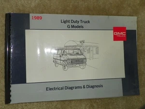 GMC Light Duty G 1989 modelos diagramas eléctricos y manual de diagnóstico - Imagen 1 de 1