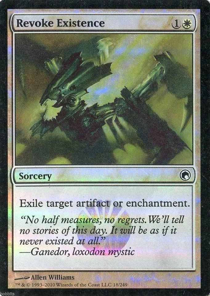 MTG - Scars of Mirrodin - Revoke Existence - Foil - NM - Image 1 of 1