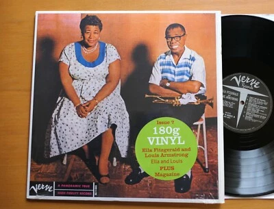Ella & Louis Ella Fitzgerald Louis Armstrong 180g Vinyl Jazz 33 1/3 Verve V-4003 - Image 1 of 4