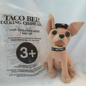 Taco Bell Talking Chihuahua Viva Gorditas Plush - Picture 1 of 5