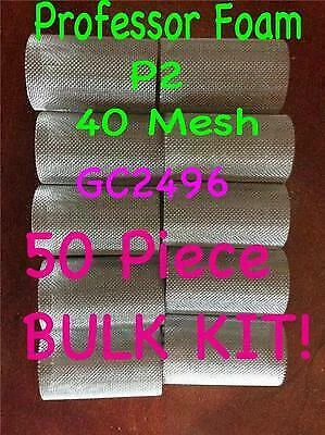 Professor Foam 50 pc Package GC2496 40 Mesh Filter Kit fits Graco Probler P2