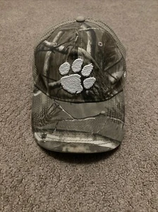 Clemson Tigers Trucker Hat Cap Snapback Camouflage The Game Captivating Headwear - Picture 1 of 10