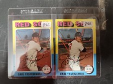1975 TOPPS #280 CARL YASTRZEMSKI HOF BOSTON RED SOX OUTFIELDER 2 For 1!!!