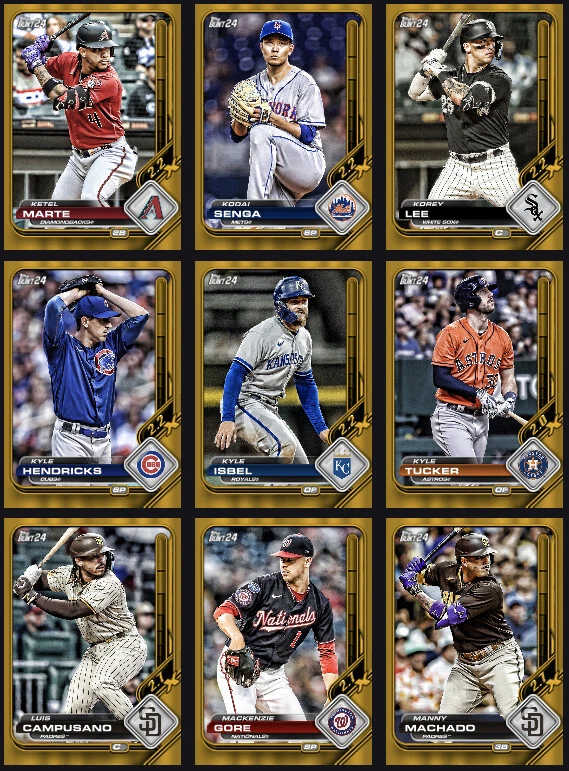 [DIGITAL] Topps Bunt - 2024 Base 24 S1 - Tier 5 Gold - K to Z - Pick - Image 1 of 1