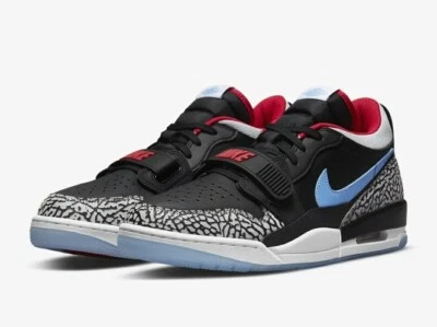 Nike Air Jordan Legacy 312 Low Chicago Flag Negro Azul Rojo CD7069-004 Para hombres Talla Foto 1 de 4