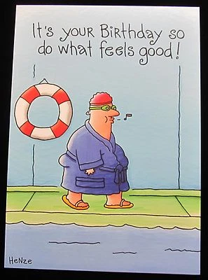 Oatmeal Studios Greeting Card Birthday Humor Funny Multi Color R362 - Image 1 of 2