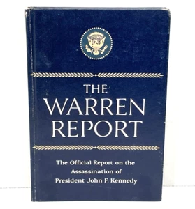 Vintage Official Warren Report Assassination John F Kennedy Hardcover JFK Book - Picture 1 of 8