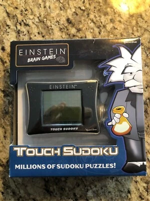 Excalibur Einstein Brain Games Touch Sudoku Handheld Game   - Image 1 of 2