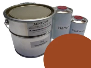 1 Liter Set 2K Autolack geeignet für Opel 531 Sienarot Oldtimer kein Klarlack U - Bild 1 von 1