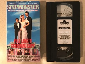 Stepmonster (VHS, 1993) Alan Thicke, Corey Feldman - Screener - Picture 1 of 3