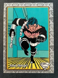 Final Charge! 1993 Skybox DC Return of Superman #87 - Picture 1 of 2
