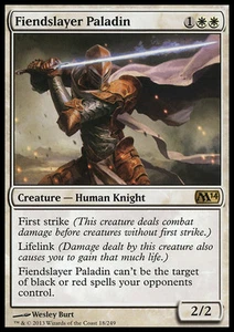 MTG FIENDSLAYER PALADIN EXC - PALADINO AMMAZZADEMONI - M14 - MAGIC - Imagen 1 de 1