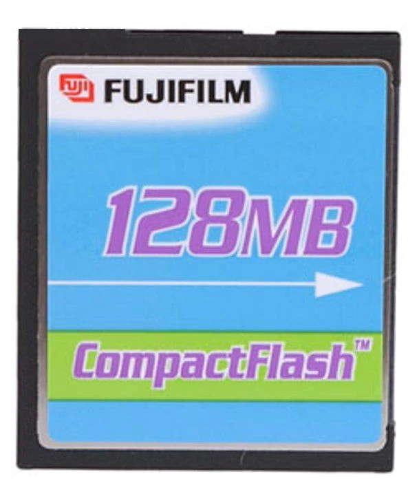 FujiFilm CompactFlash 128MB Memory Card for Audio Players & More! **NEW** - Image 1 of 2