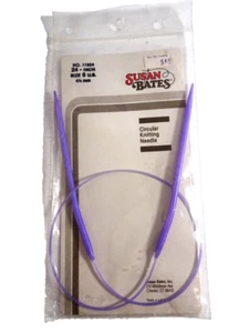 Susan Bates CIRCULAR KNITTING NEEDLES Size 6 US 24" - Picture 1 of 1