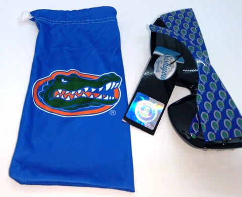 Florida Gators Women's Sunglasses Designer w/Rhinestones and Bag Licensed NCAA Cover