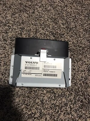 Volvo InDash NAV LCD Video Display Screen 31215502-1 fits S80 XC70 08-09 - Image 1 of 3