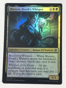 Adventures in the Forgotten Realms - Shessra, Death's Whisper - Foil - Picture 1 of 2
