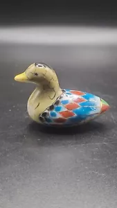 Cloisonne Ente Vogel Figur Schwan China Deko Handarbeit AA-23-1 6*3*4cm - Bild 1 von 4