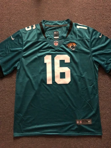 Nike Men's On Field Trevor Lawrence #16 Jacksonville Jaguars Jersey Size 2XL Cover