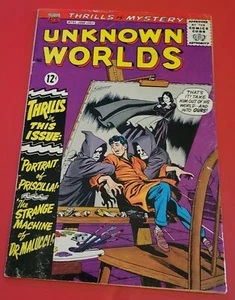 Unknown Worlds Comic Book #32 1964 American Comics Group Portrait of Priscilla - Picture 1 of 2
