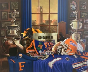 Florida Gators Gator Traditions Tribute To Florida Football Open Edition Print - Picture 1 of 10