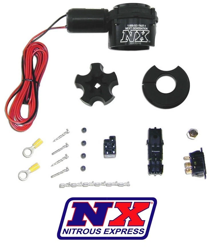 Nitrous Express 11107 NX Bottle Valve Remote Opener Kit Electric 5-15 lb Bottle - Image 1 of 2