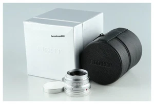 Light Lens Lab Silver Chrome 35mm F2 Camera Lens for Leica Summicron M 8 Element - Picture 1 of 7