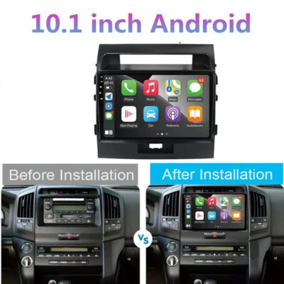 Android Radio Multimedia HeadUnit Stereo GPS Navi for 07-15 Land Cruiser LC200 - Image 1 of 4