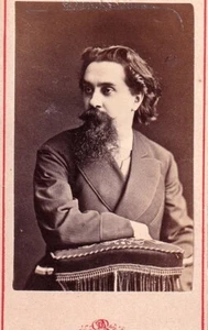 Retrato CDV bajo barítono BOGIMIR KORSOFF por Bergamasco San Petersburgo - Imagen 1 de 1