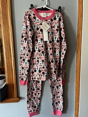 Juego de pijama para niña Hanna Andersson - Mickey Mouse - Talla 160 cm (14) - Nuevo con etiquetas Foto 1 de 4